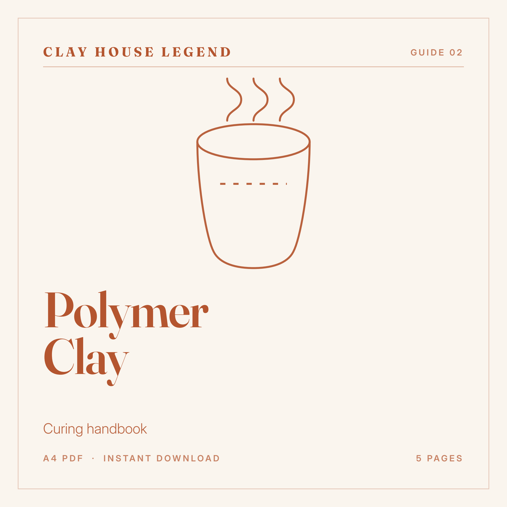 Polymer Clay Curing Handbook